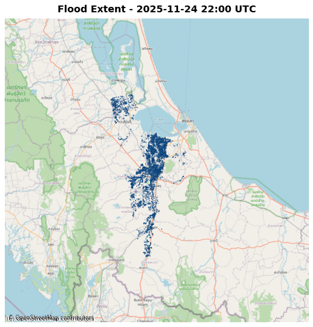 Peak Flooding (Evening)